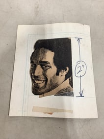 Smokey Robinson cutout(5.5in.x6.5in.)
