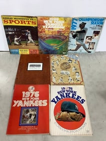 Vintage Yankees Magazines/Yearbooks, and more