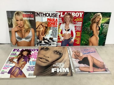 Various Adult Magazines (Playboy, Penthouse, and more)