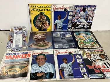 Various MLB Programs/ Magazines, and more