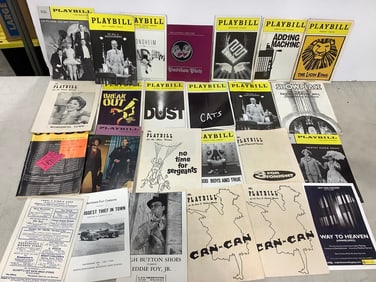Various Playbills, and more