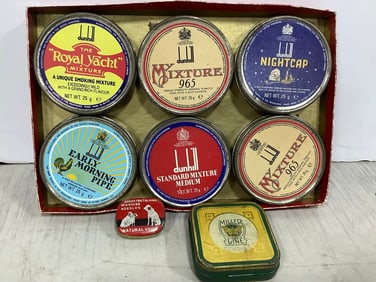 Vintage Tobacco Tins, and more