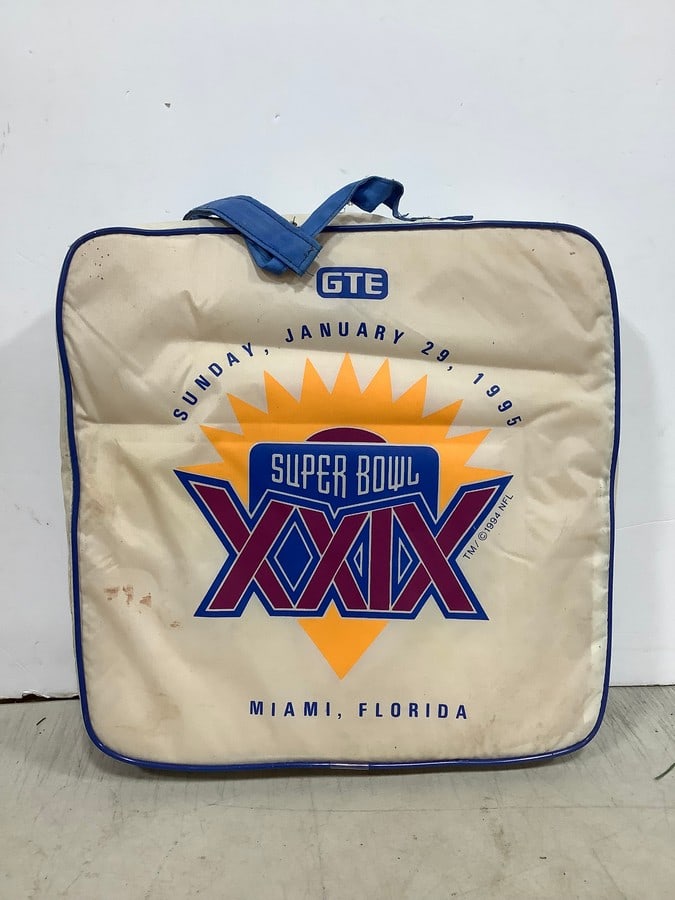 Super Bowl XXIX Seat Cushion: Super Bowl XXIX Seat Cushion