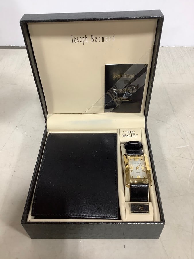 Joseph Bernard Wallet and Watch (1 of 1)