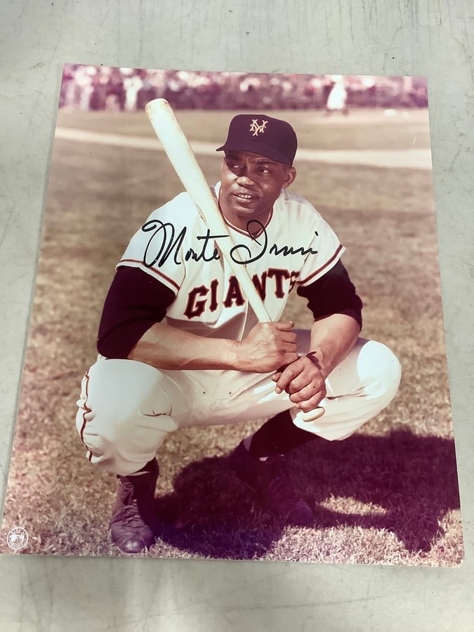 Monte Irvin NY Giants Photograph *signed* (8inx10in) (1 of 1)