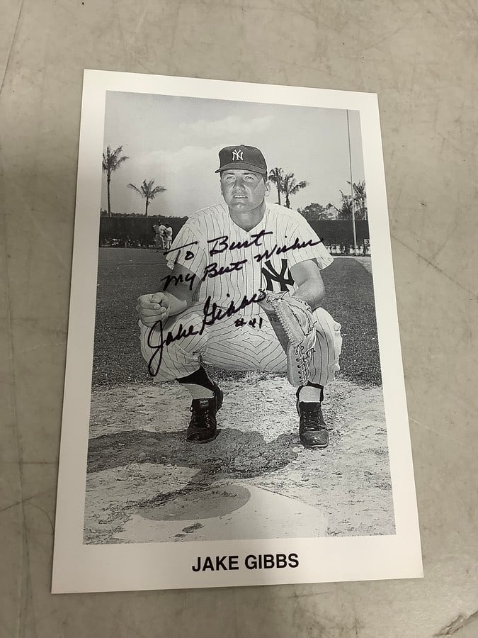 Jake Gibbs Black and White Photograph *signed (3.5inx5.5in) (1 of 1)