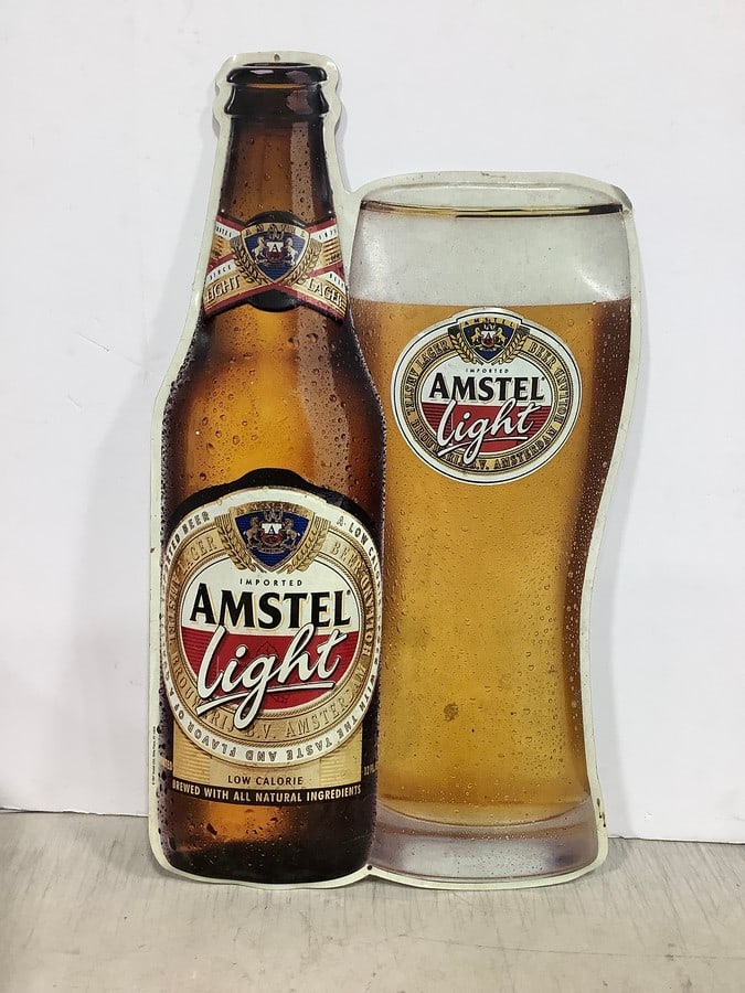 Amstel Light Beer Sign (13inx23in) (1 of 1)