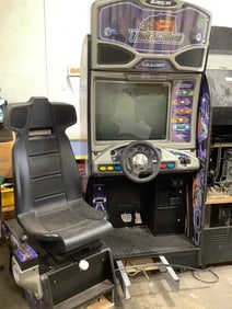 Global VR Need for Speed Underground arcade machine with racing seat