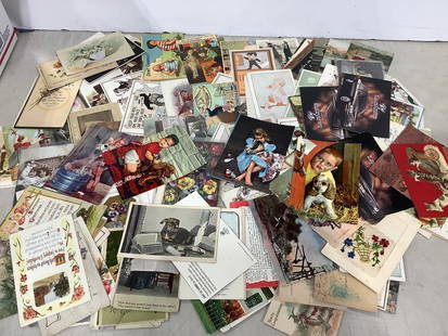 Various postcards: Various postcards