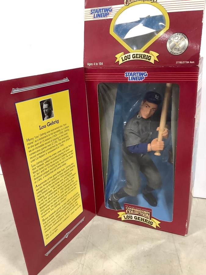 Starting Lineup Cooperstown Collection Lou Gehrig collectible figure in box (1 of 1)