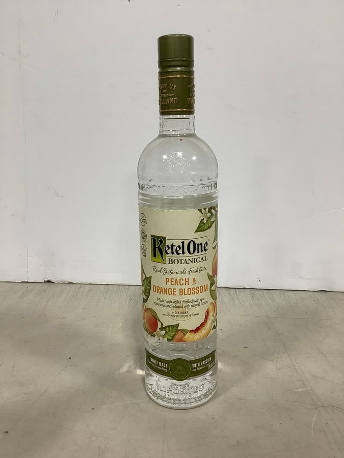 Ketel One Botanical peach and orange blossom vodka(30%, 750mL-sealed) (1 of 1)