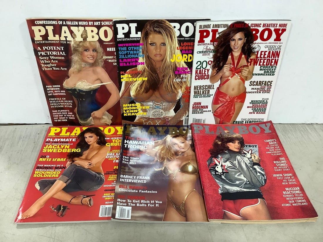 Playboy magazines: Playboy magazines