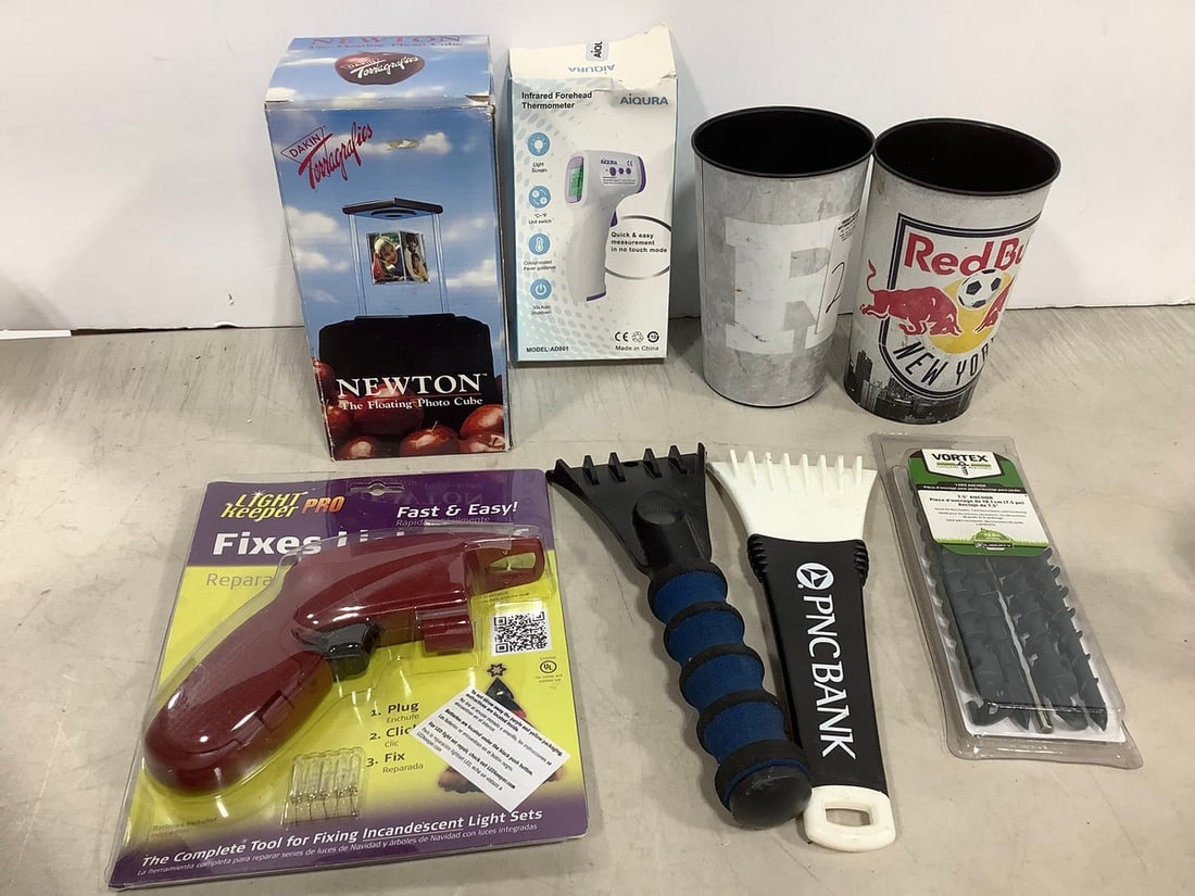 Infrared Forehead Thermometer, Ice Scrapers, Light Keeper Pro, Floating Photo Cube, and more (1 of 1)