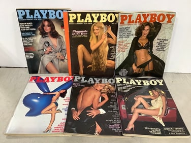 Playboy magazines