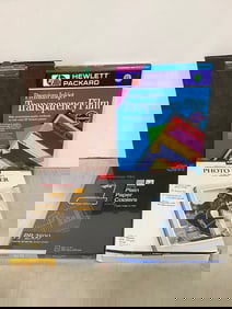 Glossy Inkjet Photo Paper, Inkjet Transparency Film, and more