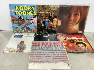 Vintage records(Elvis, Judy Collins, and more)