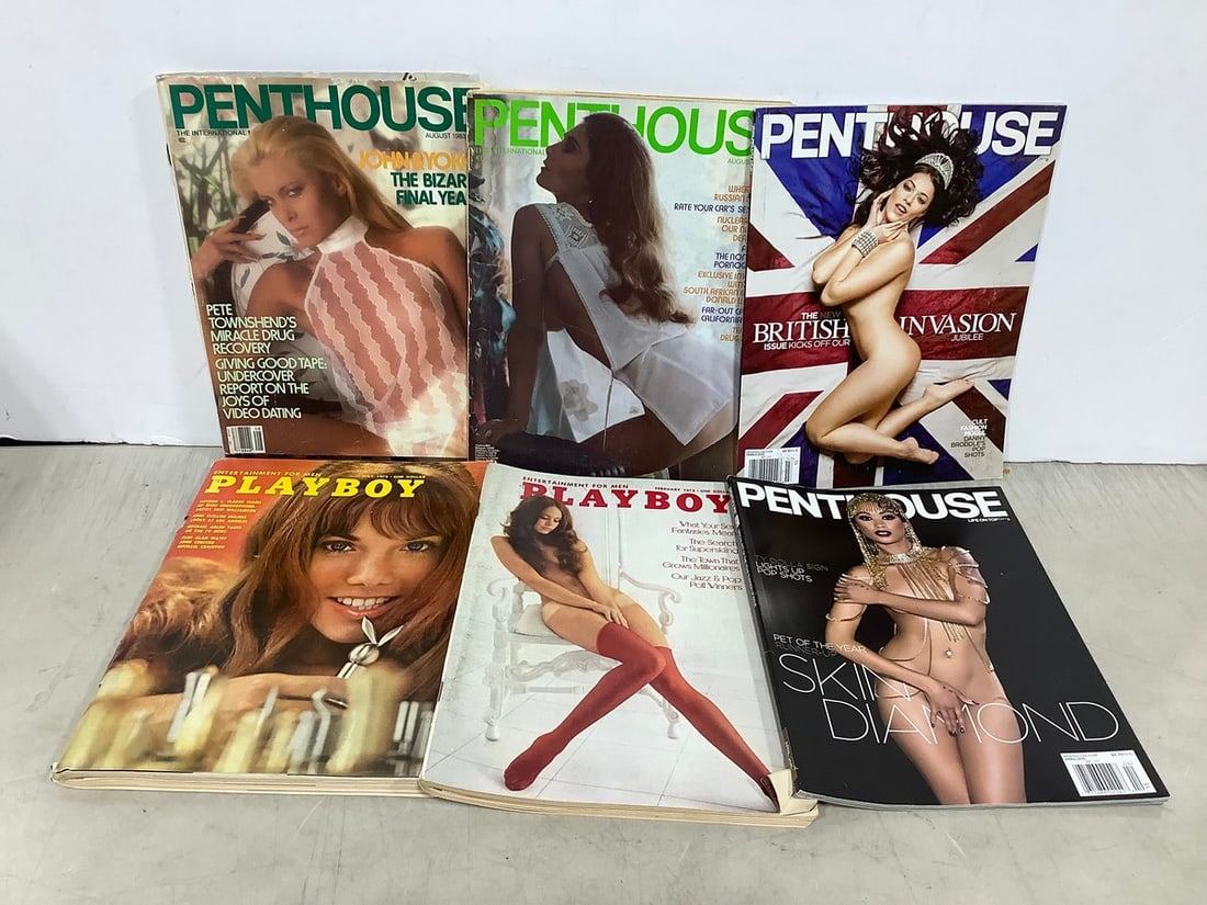 Adult magazines(Penthouse and Playboy): Adult magazines(Penthouse and Playboy)