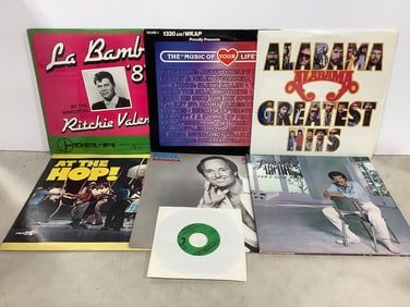 Vintage records(Lionel Richie, Alabama, and more)