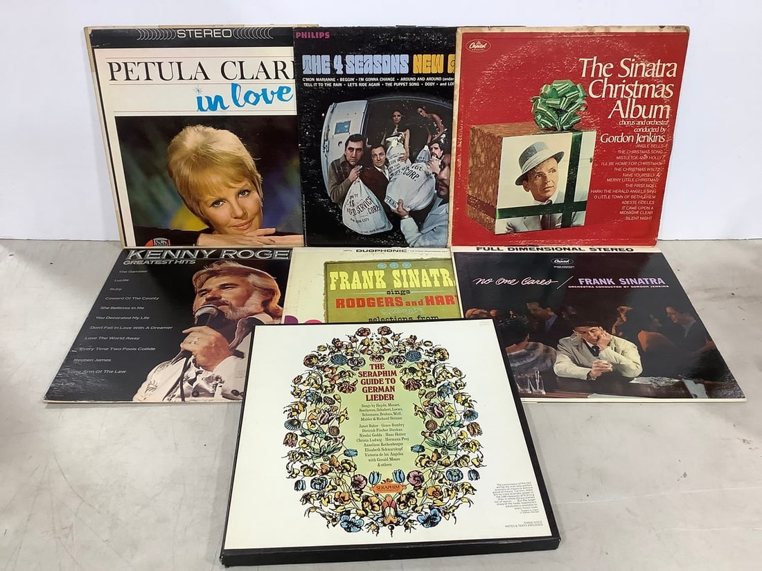 Vintage records(Kenny Rogers, Frank Sinatra, and more): Vintage records(Kenny Rogers, Frank Sinatra, and more)