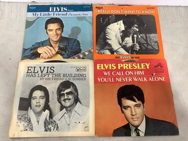 Elvis Presley 45's