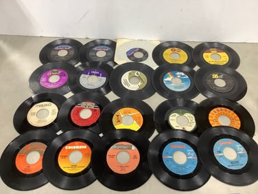 Vintage 45's(Jane Morgan, The Marvelettes, and more)