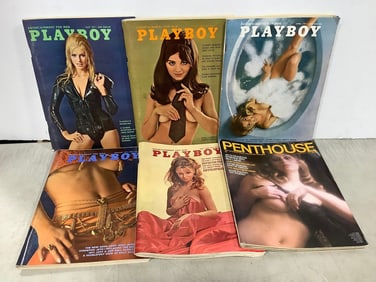 Adult magazines(Playboy and Penthouse)