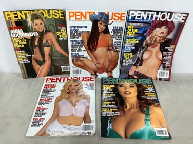 Penthouse magazines