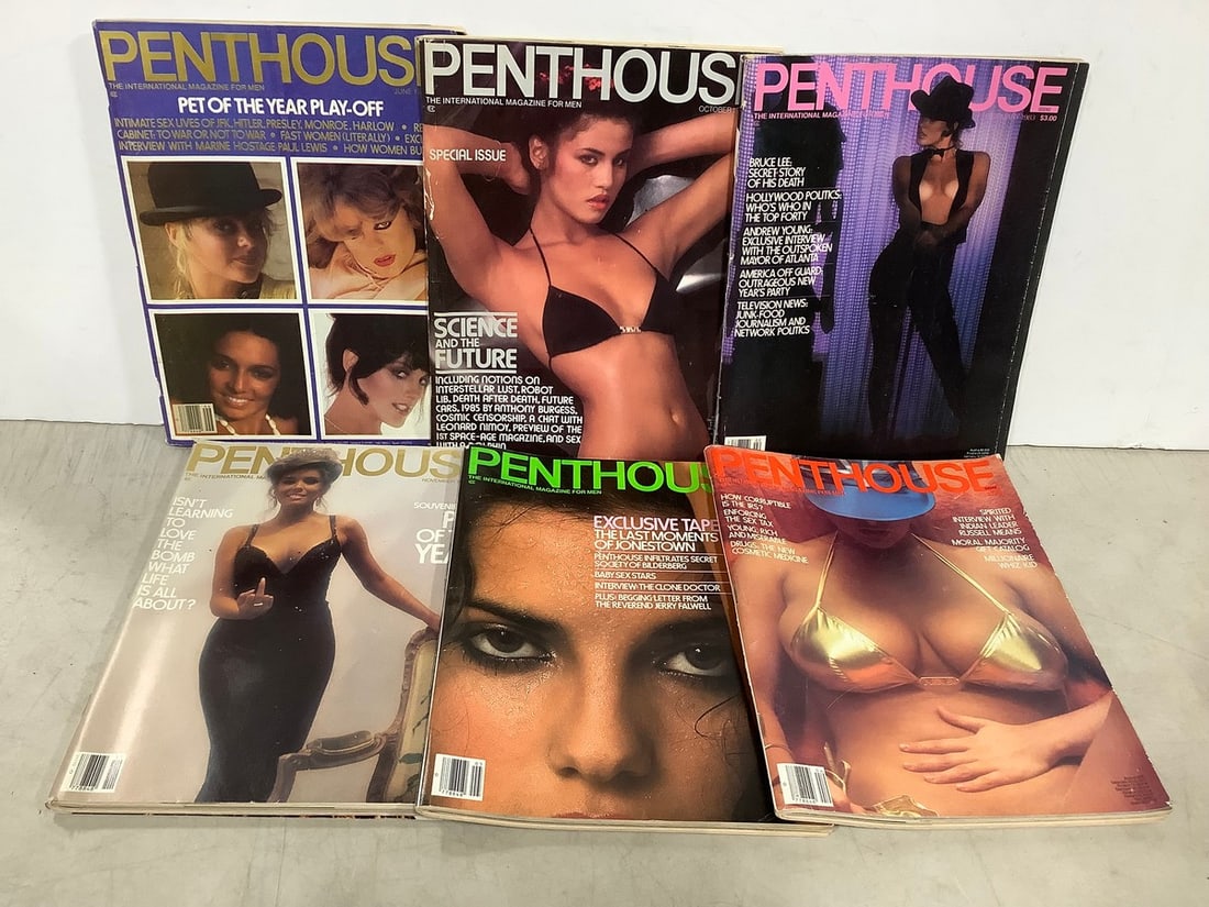 Penthouse magazines: Penthouse magazines