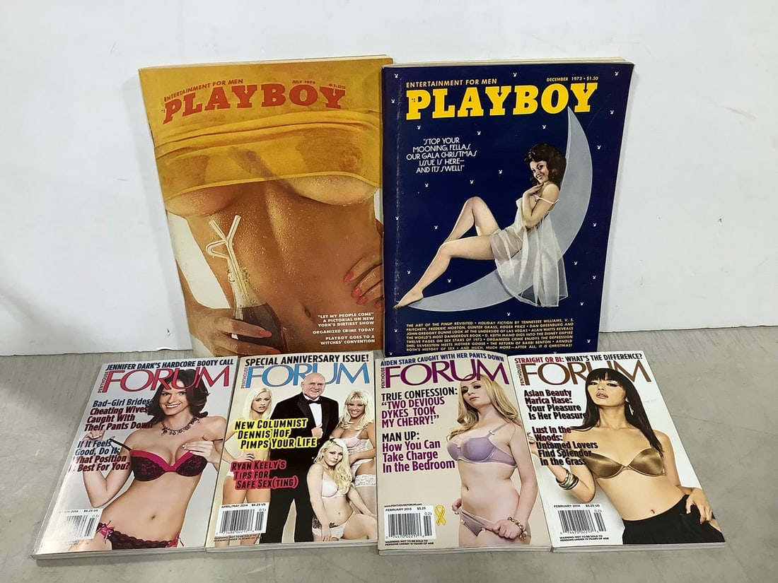 Adult magazines(Playboy and Forum): Adult magazines(Playboy and Forum)
