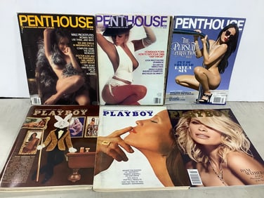 Various Adult Magazines (Penthouse and Playboy)