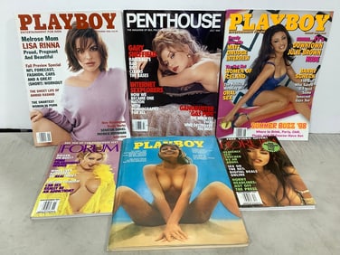 Various Adult Magazines (Penthouse, Playboy, and more)
