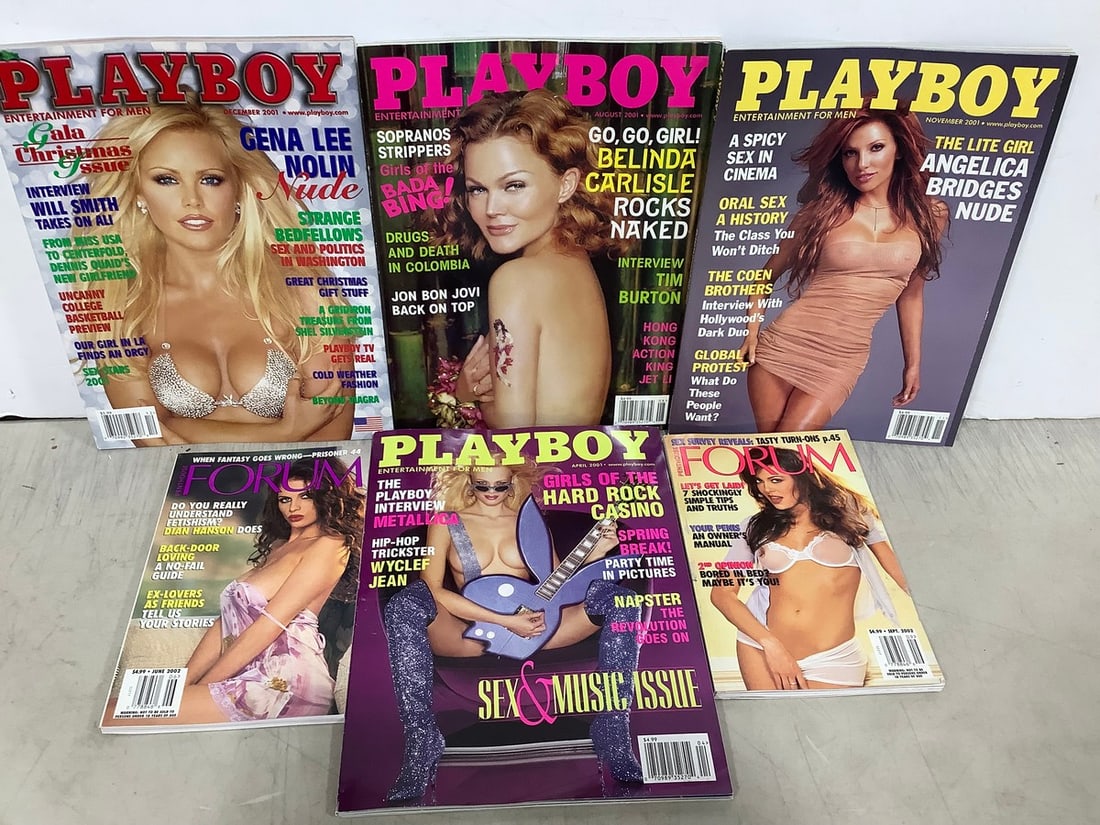 Various Adult Magazines (Playboy and Forum): Various Adult Magazines (Playboy and Forum)