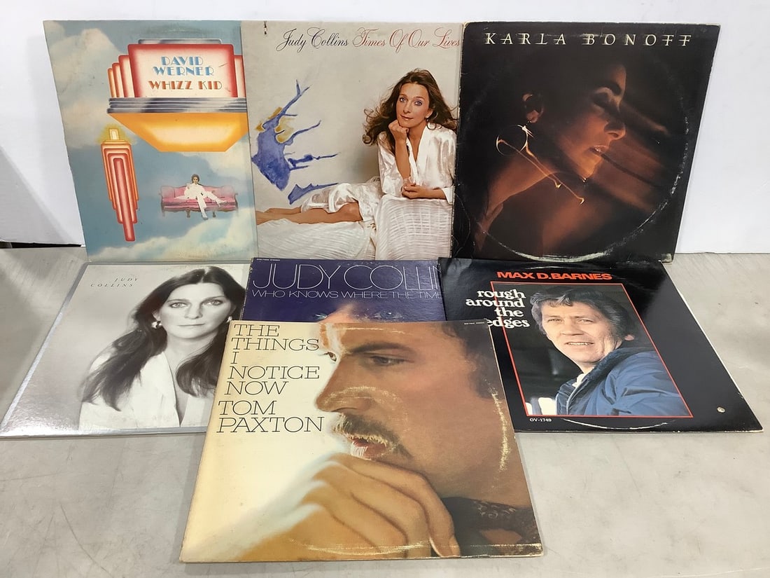Vintage records(Judy Collins, Max D. Barnes, David Werner, and more): Vintage records(Judy Collins, Max D. Barnes, David Werner, and more)