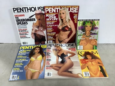 Adult magazines(Penthouse and Forum)