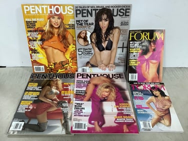 Adult magazines(Penthouse and Forum)