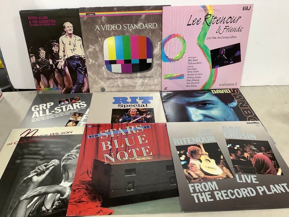 Various laserdiscs(Nancy Wilson, Peter Allen & the Rockettes, and more): Various laserdiscs(Nancy Wilson, Peter Allen & the Rockettes, and more)
