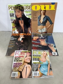 Adult magazines(Penthouse, Forum, and more)