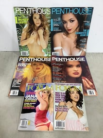 Adult magazines(Penthouse and Forum)