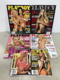 Adut magazines(Playboy, Forum)