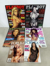 Adult magazines(Penthouse and Forum)