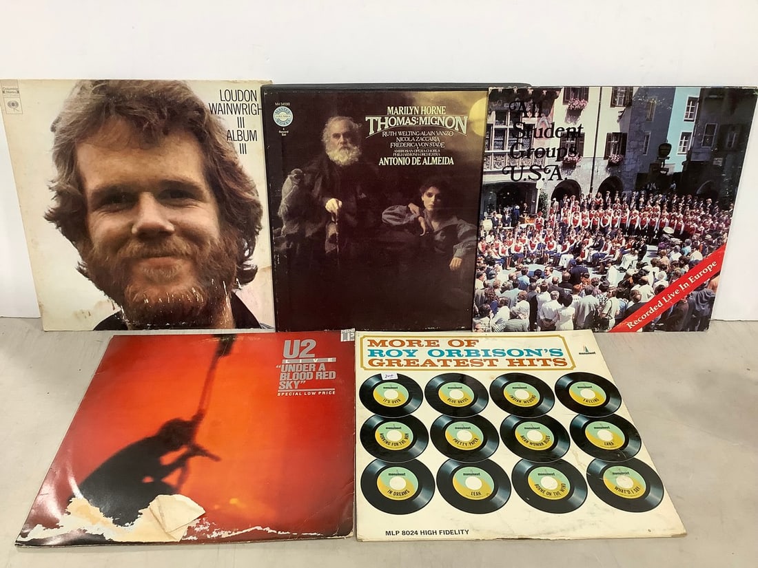 Vintage records(Roy Orbison, Loudon Wainwright, and more) (1 of 1)