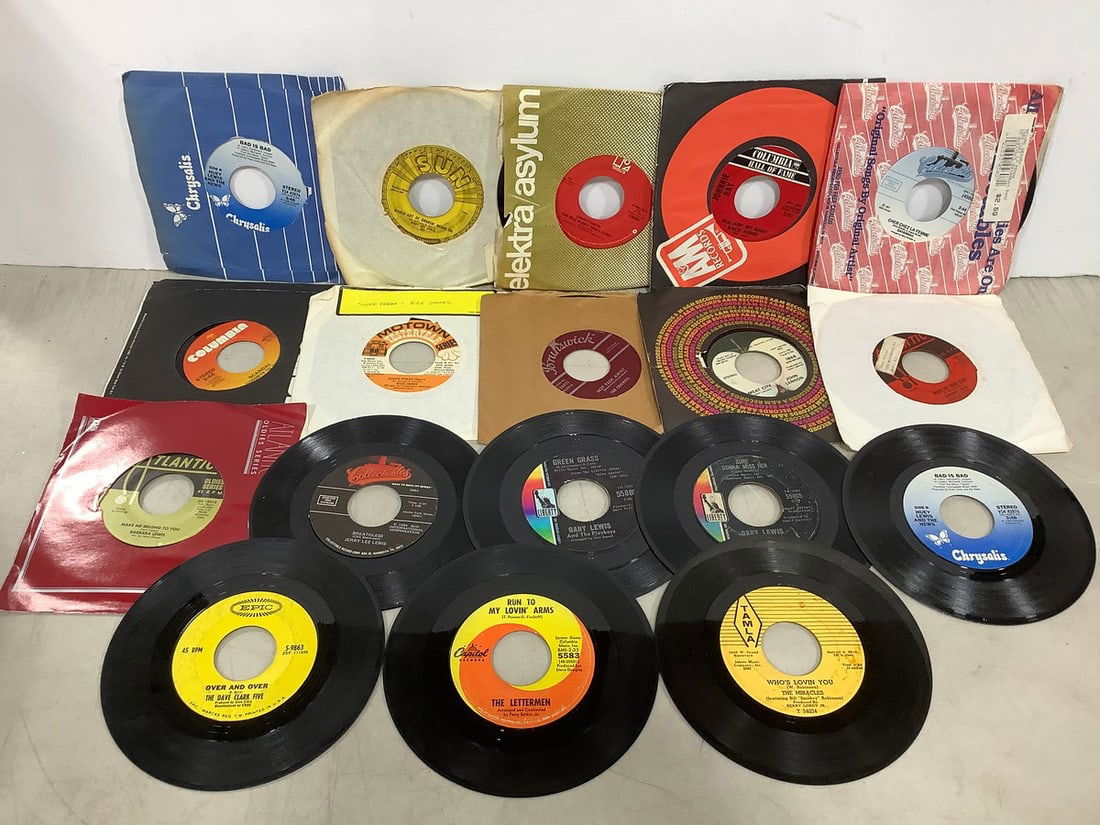 Vintage 45's(Jarry Lee Lewis, Gary Lewis, and more) (1 of 1)