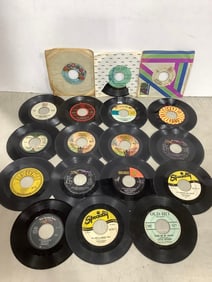 Vintage 45's(Little Anthony, Bobby Lewis, and more)
