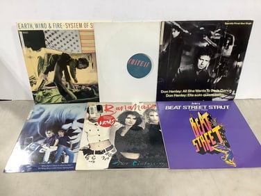 Vintage records(Don Henley, Beat Street Strut, and more)