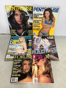 Adult magazines(Penthouse and Forum)