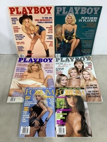 Adult magazines(Playboy and Forum)