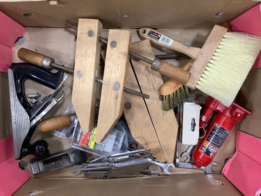 Metal Plane, clamps, and more