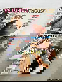 Adult magazines(Playboy, Penthouse, Forum)