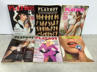 Playboy magazines