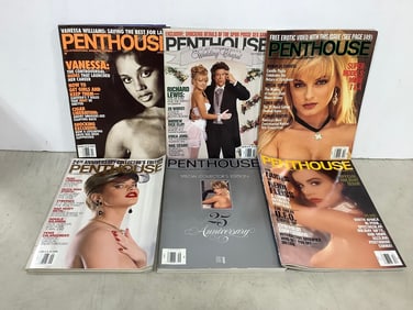 Penthouse magazines